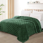 Exclusivo Mezcla Queen Size Flannel Fleece Blanket, Super Soft and Warm - Image 2