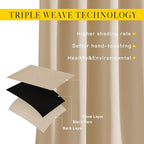 NICETOWN Blackout Curtains and Drapes - Image 3
