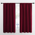NICETOWN Blackout Curtains for Bedroom, Wine Red, 1 Pair, 42 by 45-inch by NICETOWN