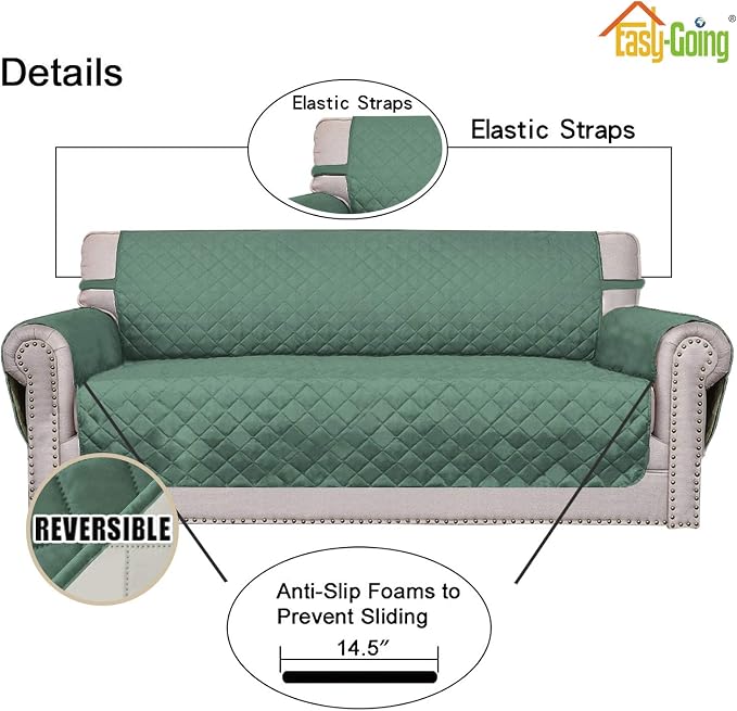 Easy-Going Reversible Couch Cover - Image 3