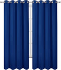 LEMOMO Blackout Curtains 66 x 95 inch/Royal Blue Curtains Set of 2 by Lemomo