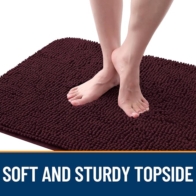 OLANLY Dog Door Mat for Muddy Paws 47x20, Absorbs Moisture and Dirt, Absorbent - Image 4