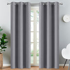Yakamok Blackout Curtains Room Darkening Thermal Insulated Window Panels by Yakamok