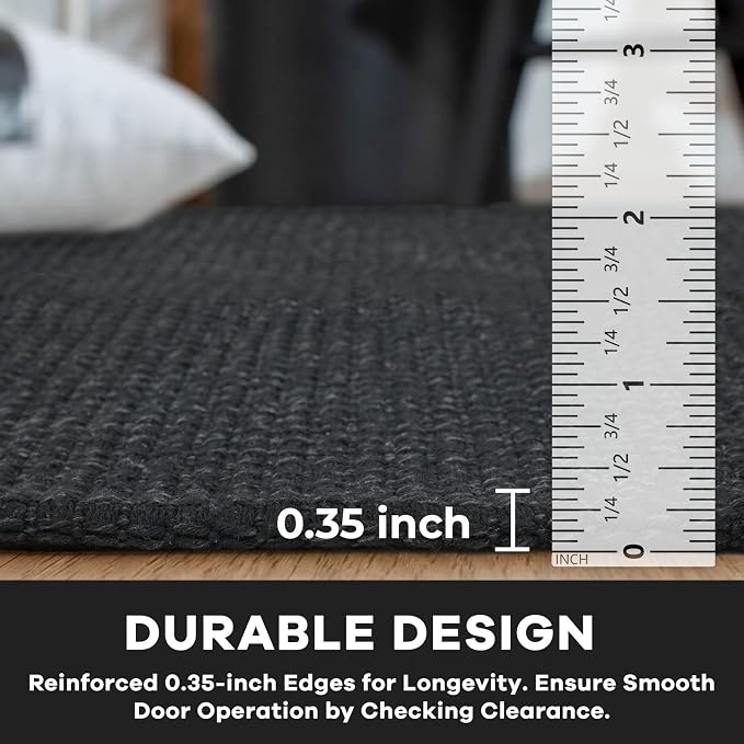 KOZYFLY Runners for Hallways 2x7 ft Washable Kitchen Runner Non Slip Rubber - Image 4