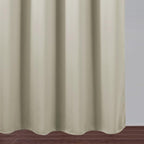 LEMOMO Light Beige Thermal Blackout Curtains/38 x 54 Inch/Set of 2 Panels Room - Image 9