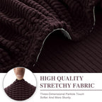 Couch Cushion Cover Loveseat Cover or 2 Seat Sofa Cover Washable Stretch - Image 4