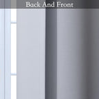 SimpleHome Ombre Room Darkening Curtains 54 inches Length - Image 5
