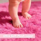 Shag Area Rug for Bedroom 3x5, Fluffy Area Rugs for Living Room, Soft Fuzzy Rug - Image 2