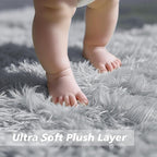 8x10 Fluffy Area Rugs for Living Room, Shag Area Rug for Bedroom - Image 2