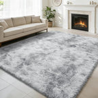 6x9 Fluffy Area Rug for Living Room, Shag Area Rugs for Bedroom, Soft Fuzzy Rug by yulidayang