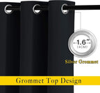 NICETOWN Blackout Curtain Panels 72 inches Length - Image 2