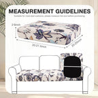 hyha 12Pcs Patio Cushion Covers, Stretch Outdoor Couch Cushion Covers, Washable - Image 2