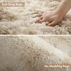 10X14 Large Area Rugs for Living Room Bedroom, Big Shag Rug for Bedroom Dorm - Image 3
