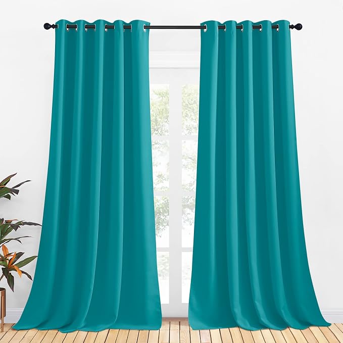 NICETOWN Bedroom Curtains Blackout Drapery Panels, 2 Panels, 70 x 108 inches by NICETOWN
