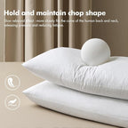 MIULEE Feather Pillow Insert 14x36, Decorative Down Feather Fluffy Throw Pillow - Image 5