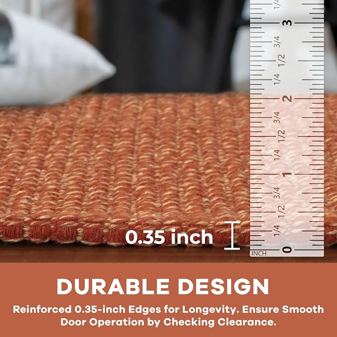 KOZYFLY Runners for Hallways 3x8 ft Washable Kitchen Runner Non Slip Rubber - Image 4