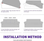 ZNSAYOTX Super Stretch Chair Slipcover Universal Sofa Chair Covers - Image 9