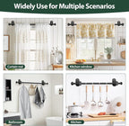 KAMANINA Curtain Rods 2 Pack No Drilling - Image 4