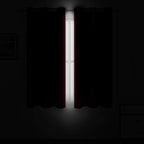 LEMOMO Red Blackout Curtains 34 x 54 Inch Length/Set of 2 Curtain - Image 3