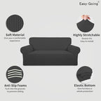 Easy-Going Stretch Oversized Loveseat Slipcover 1-Piece Sofa Cover Furniture - Image 3