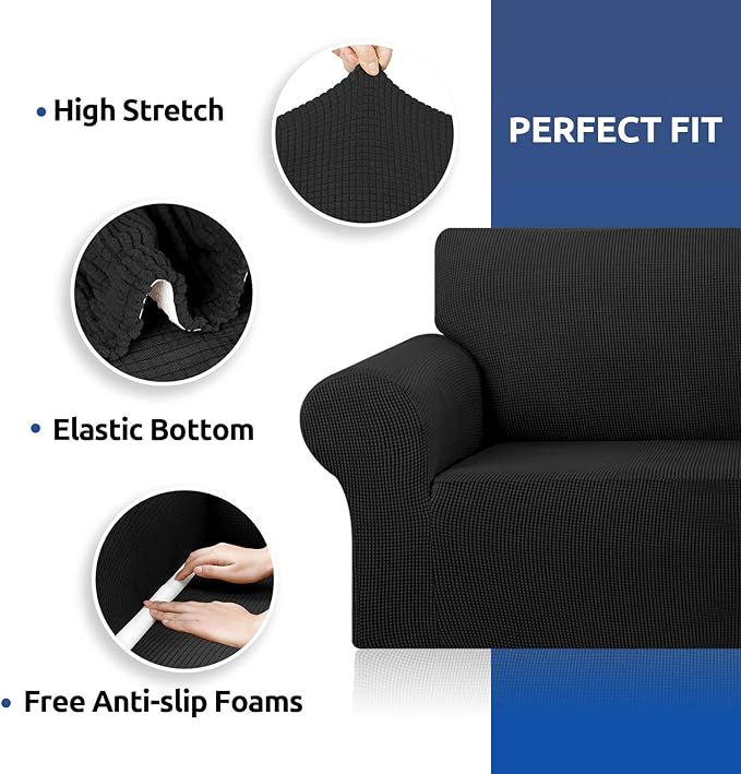 KEKUOU Stretch Sofa Cover Slipcover ，Couch Covers - Image 6