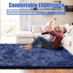 6x9 Fluffy Area Rug for Living Room, Shag Area Rugs for Bedroom - Image 6