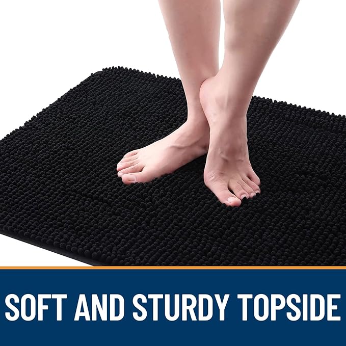 OLANLY Dog Door Mat for Muddy Paws 34x21, Absorbs Moisture and Dirt, Absorbent - Image 4