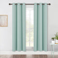 NICETOWN Bedroom Blackout Draperies Panels, 2 Panels, 42 x 72 Inch, Three Pass by NICETOWN