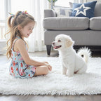Small Rugs for Bedroom 2x3 Fluffy, Soft Fuzzy Area Rug for Living Room Dorm - Image 3
