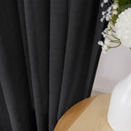 Tollpiz Sheer Curtain Linen Textured Bedroom Curtains Sheer Light Filtering Rod - Image 3