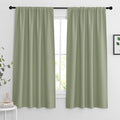 RYB HOME Blackout Curtains for Bedroom Living Room 63 inches Long, Thermal by RYBHOME