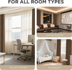Joydeco Linen Blackout Curtains - Image 8
