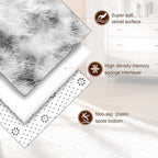 TWINNIS Super Soft Shaggy Rugs Fluffy Carpets 9x12 Feet, Indoor Modern Plush - Image 2
