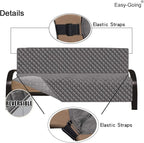 Easy-Going Futon Sofa Slipcover Reversible Sofa Cover Armless Cover Furniture - Image 3