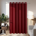 Joydeco Blackout Patio Sliding Door Curtains 96 Inches Long, Grommet Privacy by JOYDECO