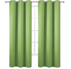 LEMOMO Light Green Thermal Blackout Curtains/38 x 84 Inch/Set of 2 Panels Room - Image 2