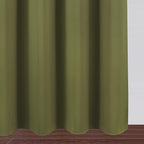 LEMOMO Blackout Curtains 66 x 95 inch/Olive Green Curtains Set of 2 - Image 9