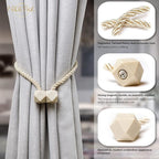 NazTur Magnetic Curtain Tiebacks- Upgrade 2022 - Image 2