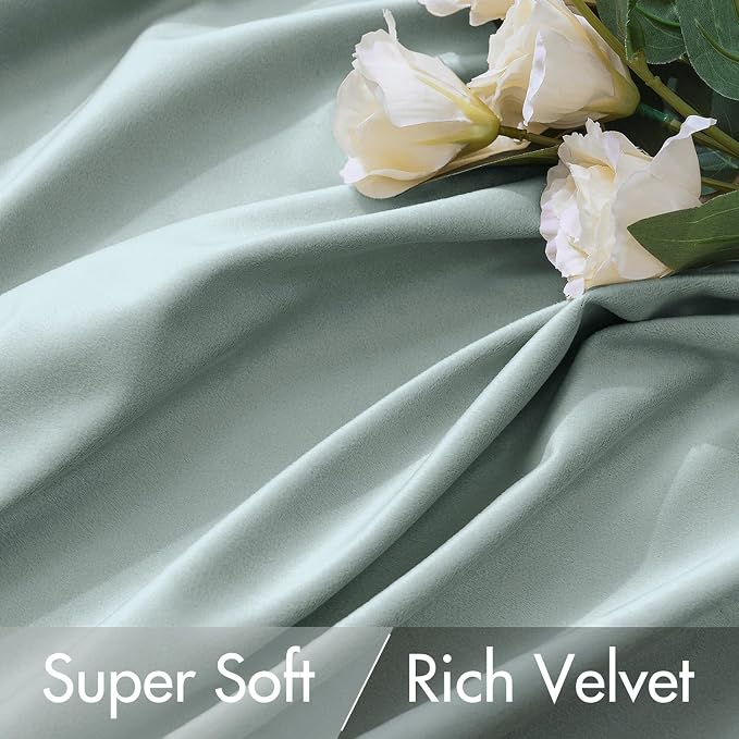 MIULEE Velvet Curtains 84 inches - Image 4
