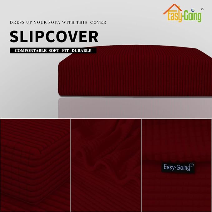 Easy-Going Stretch Cushion Cover Sofa Cushion Furniture Protector Sofa Seat - Image 3