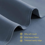NICETOWN Blackout Curtains for Bedroom, Stone Blue, Home Decoration Thermal - Image 5