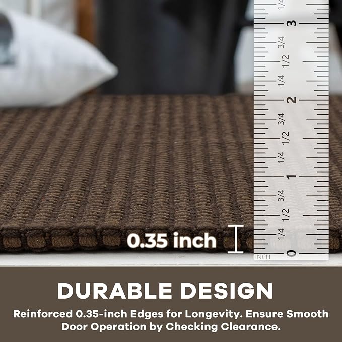 KOZYFLY Runners for Hallways 2x8 ft Washable Kitchen Runner Non Slip Rubber - Image 4