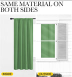 NICETOWN Blackout Curtains for Bedroom, Froest Green, 1 Pair, 42 by 45-inch - Image 5