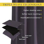 NICETOWN Thick Blackout Curtain and Drapes - Image 4