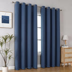 ChrisDowa Blackout Curtains 108 Inches Long 2 Panels Set - Image 5