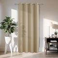 Joydeco Blackout Door Curtain for Doorway Privacy 96 Inches Long, Grommet by JOYDECO
