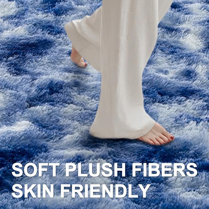 10x14 Ft Extra Large Shag Rugs for Living Room, Ultra Soft Fluffy Furry Area - Image 7