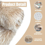 8x10 Fluffy Area Rugs for Living Room, Shag Area Rug for Bedroom, Soft Fuzzy - Image 4