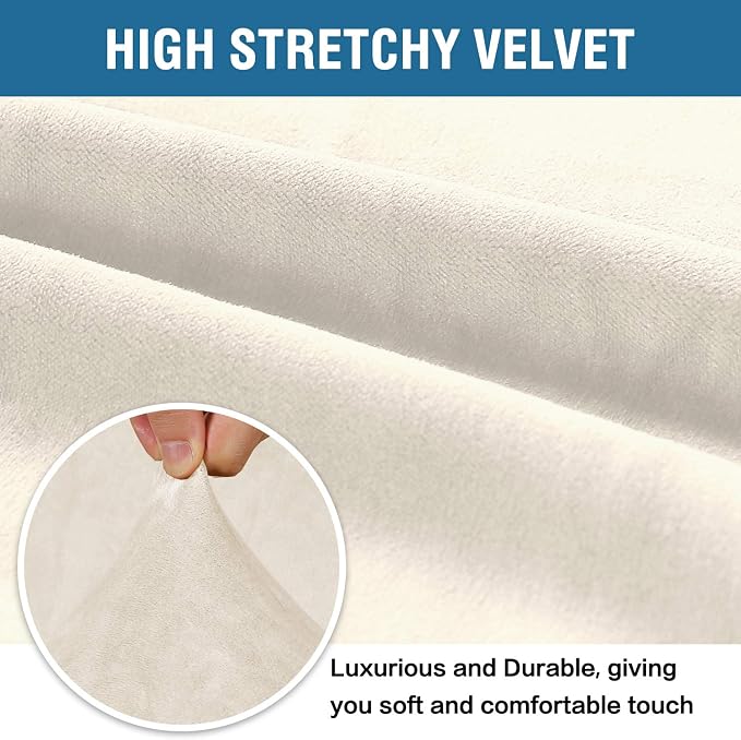 H.VERSAILTEX Stretch Sofa Covers Large Couch Covers Sofa Slipcovers Furniture - Image 3