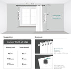Deconovo Grey Blackout Curtains - Image 9